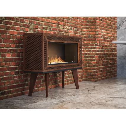 InFire - Chimenea BIO 100x47 cm 3kW industrial