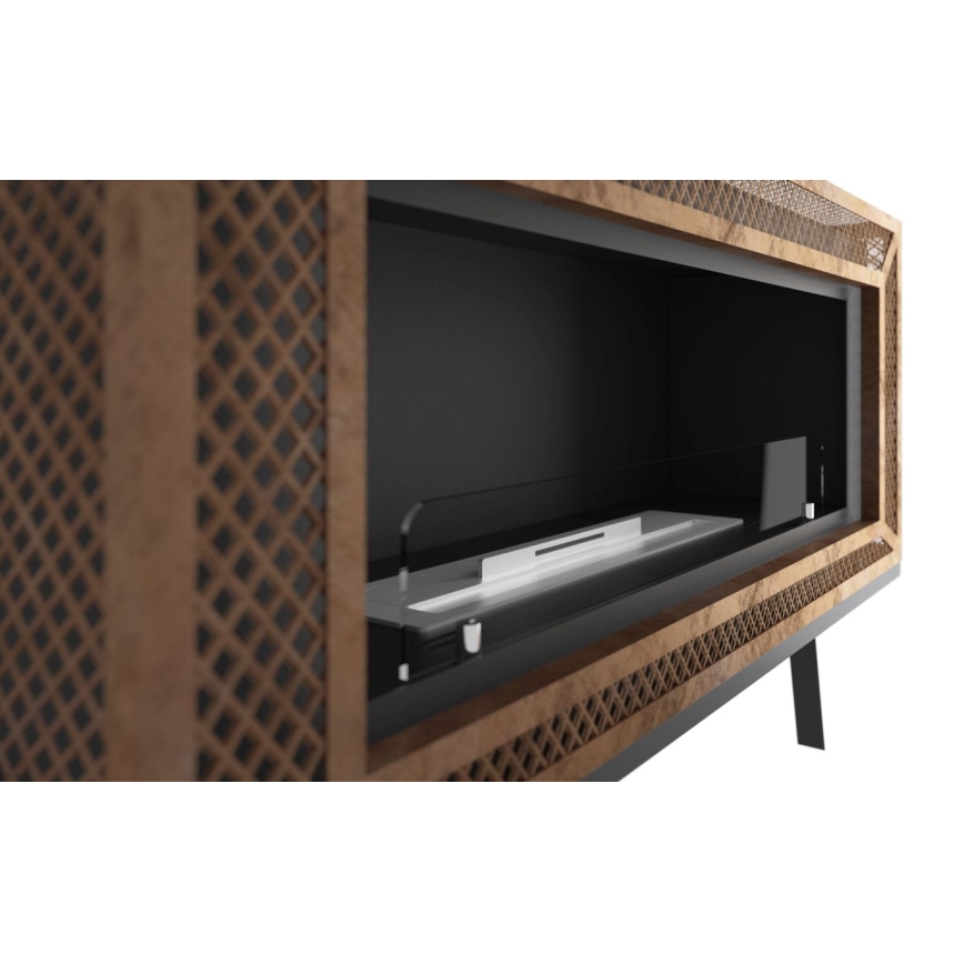 InFire - Chimenea BIO 100x47 cm 3kW industrial