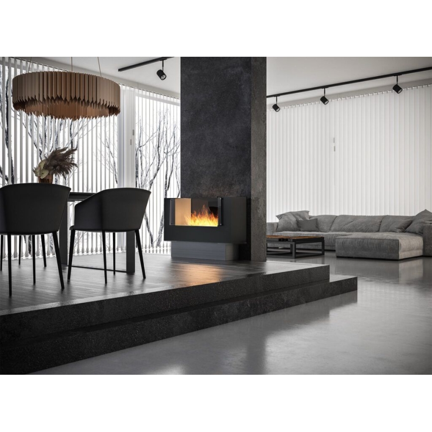 InFire - Chimenea BIO 110x75 cm 3kW reversible