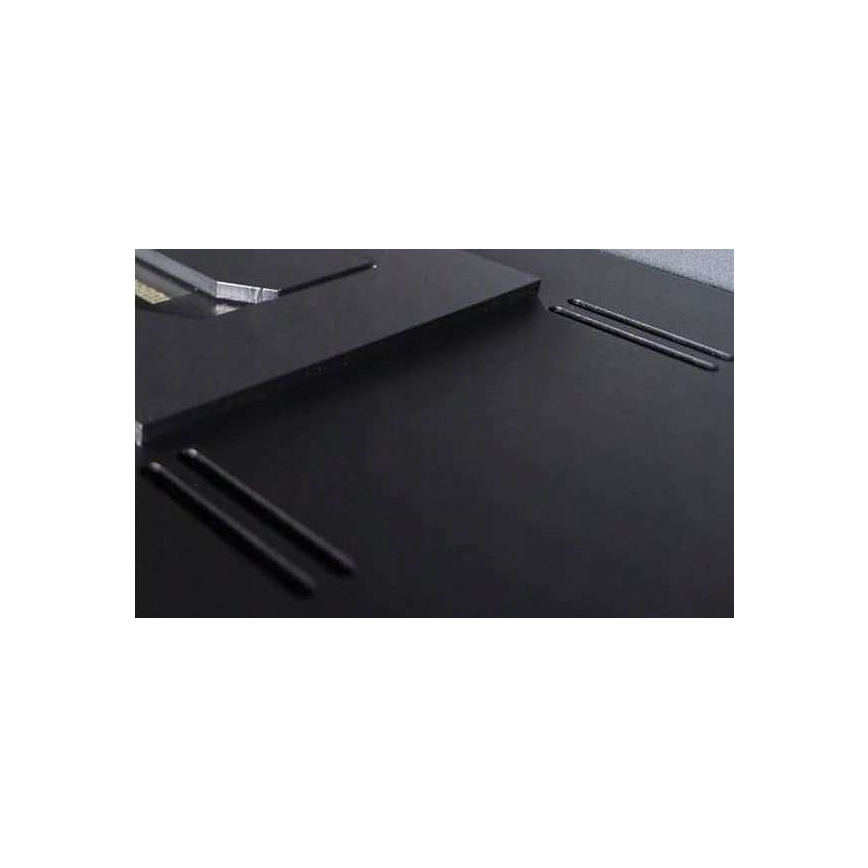 InFire - Chimenea BIO 110x92 cm 3kW negra