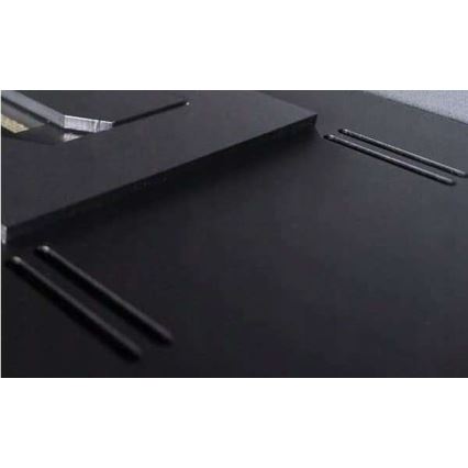 InFire - Chimenea BIO 110x92 cm 3kW negro