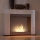 InFire - Chimenea BIO 87,5x110 cm 3kW blanco+