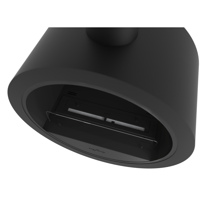 InFire - Chimenea BIO colgante d. 70 cm 3kW negro