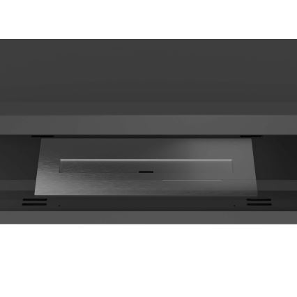 InFire - Chimenea BIO de esquina 45x90 cm 3kW negro