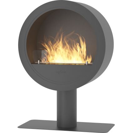 InFire - Chimenea BIO diámetro 70 cm 3kW negro