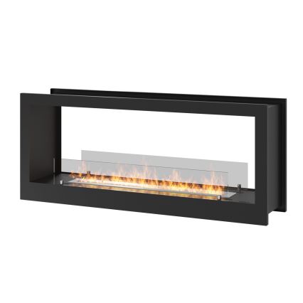 InFire - Chimenea BIO empotrada 120x50 cm 3kW bifacial