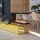 InFire - Chimenea de esquina BIO 100x50 cm 3kW bifacial