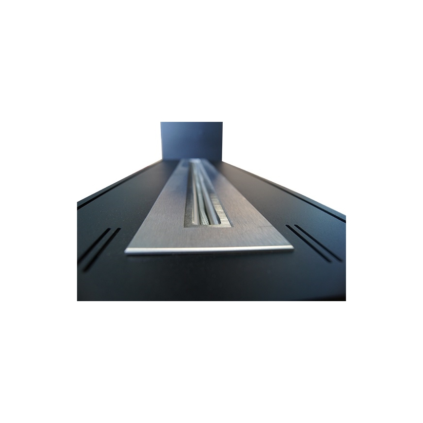 InFire - Chimenea de esquina BIO 100x50 cm 3kW bifacial