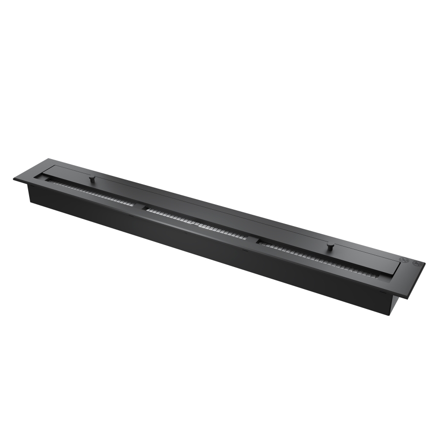 InFire - Chimenea de esquina BIO 110x45 cm 3kW negro