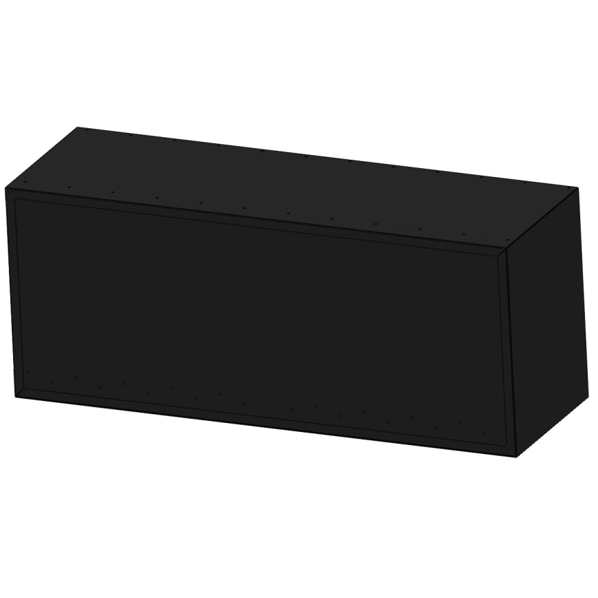 InFire - Chimenea de esquina BIO 110x45 cm 3kW negro