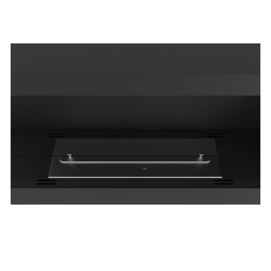 InFire - Chimenea de esquina BIO 45x90 cm 3kW negro
