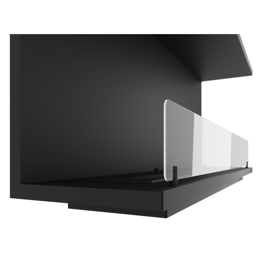 InFire - Chimenea esquinera BIO 100x50 cm 3kW doble cara