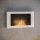 InFire - Chimenea mural BIO 100x56 cm 3kW blanco