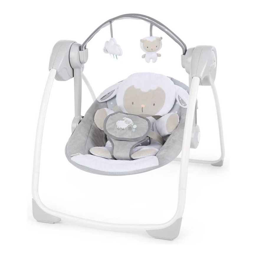 Ingenio - Columpio infantil con melodía CUDDLE LAMB 4xLR14
