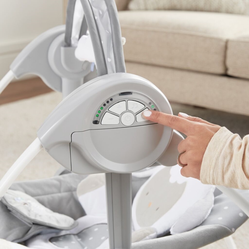Ingenio - Columpio infantil con melodía CUDDLE LAMB 4xLR14