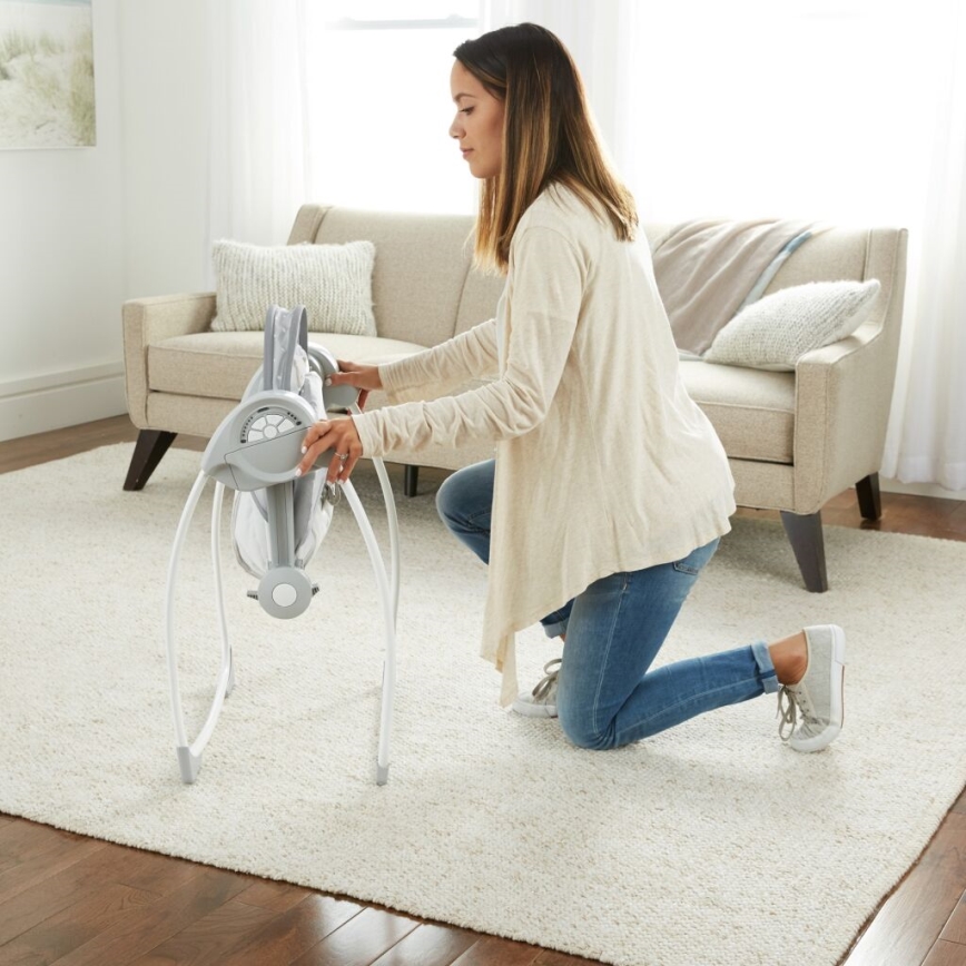Ingenio - Columpio infantil con melodía CUDDLE LAMB 4xLR14