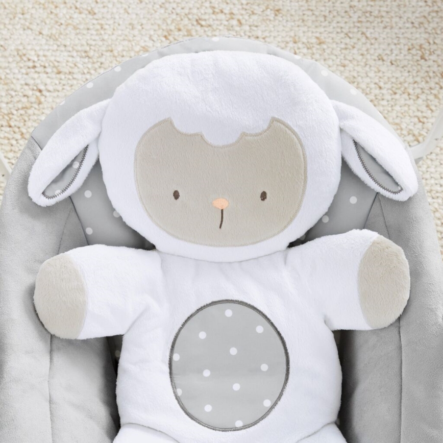 Ingenio - Columpio infantil con melodía CUDDLE LAMB 4xLR14