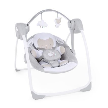 Ingenio - Columpio infantil con melodía CUDDLE LAMB 4xLR14