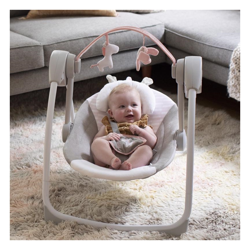Ingenio - Columpio infantil con melodía FLORA THE UNICORN 4xLR14