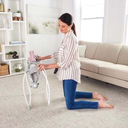 Ingenio - Columpio infantil con melodía FLORA THE UNICORN 4xLR14
