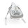 Ingenuity - Columpio vibrador para bebés con melodía ANYWAY SWAY 4xLR14