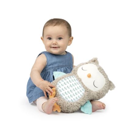 Ingenuity - Juguete musical de peluche NALLY búho