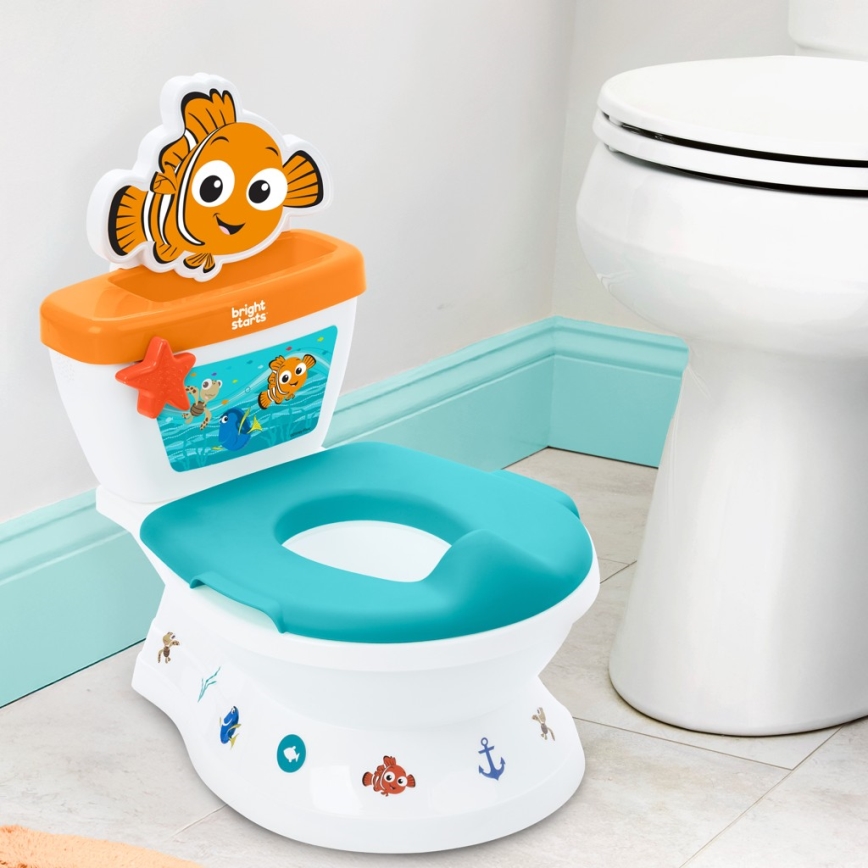 Ingenuity - Orinal infantil con sonido MY SIZE Finding Nemo 2xAAA