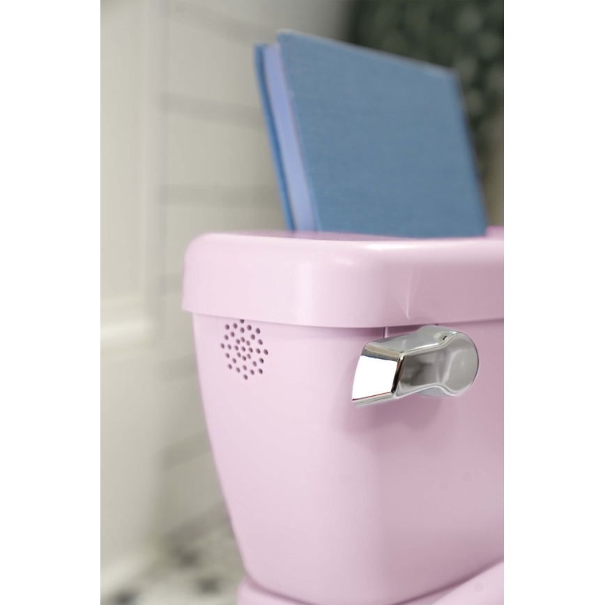 Ingenuity - Orinal infantil con sonido MY SIZE rosa 2x AAA