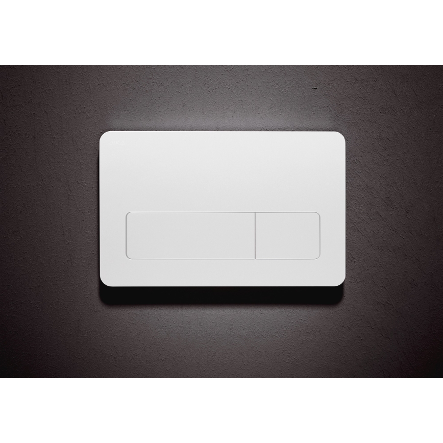 Inodoro suspendido MIO Vortex + asiento con cierre suave SoftClose MIO + pulsador de doble descarga DUAL + módulo empotrado + junta aislante