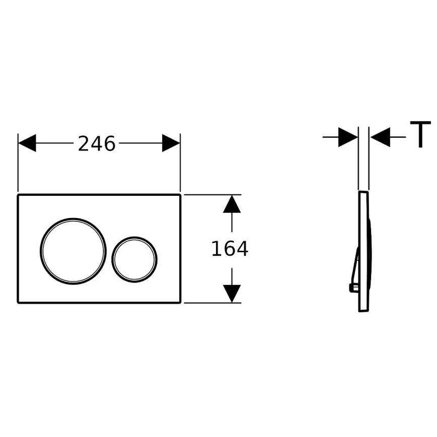 Inodoro suspendido con bidé TISVILDELEJE 1600W/230V + asiento de inodoro SoftClose + botón de descarga SIGMA + módulo empotrado + almohadilla aislante + mando a distancia