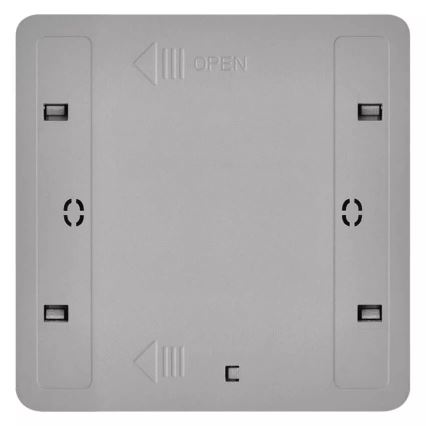 Interruptor 1 botón GoSmart 1xCR2430 Tuya negro