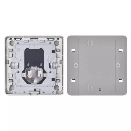 Interruptor 1 botón GoSmart 1xCR2430 Tuya negro