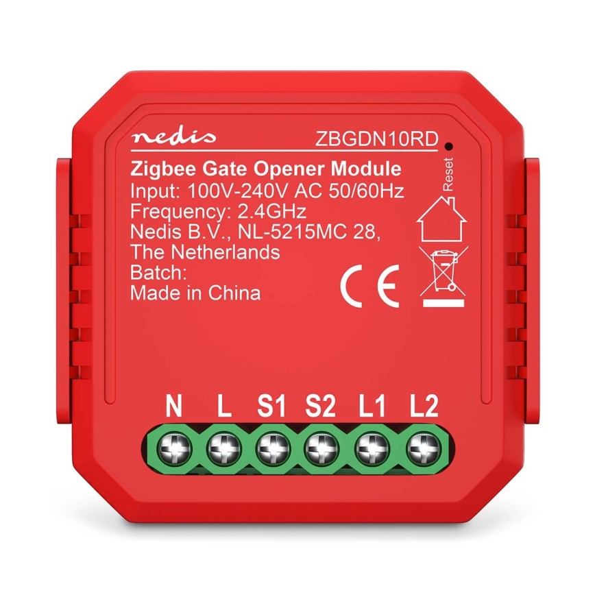 Interruptor inteligente para puerta de garaje SmartLife Zigbee Tuya