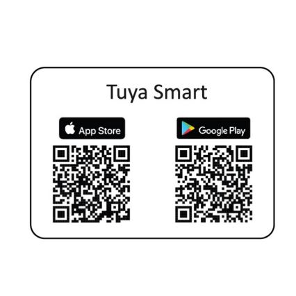 Interruptor táctil de 1 polo SMART 800W/230V blanco Wi-Fi Tuya