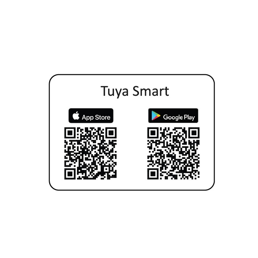 Interruptor táctil de 1 polo SMART 800W/230V blanco Wi-Fi Tuya