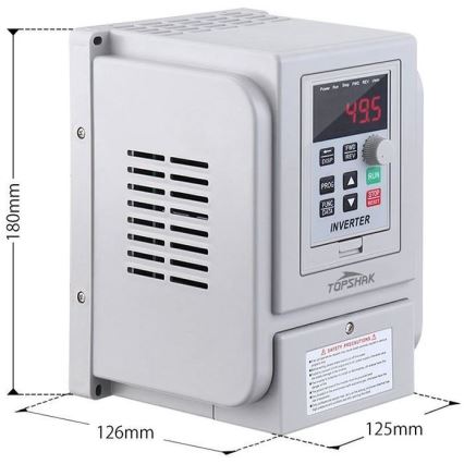 Inversor de frecuencia para motores trifásicos 230V/12A