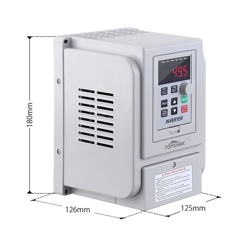 Inversor de frecuencia para motores trifásicos 230V/12A