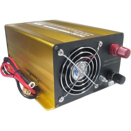 Inversor de tensión 600W/24V/230V