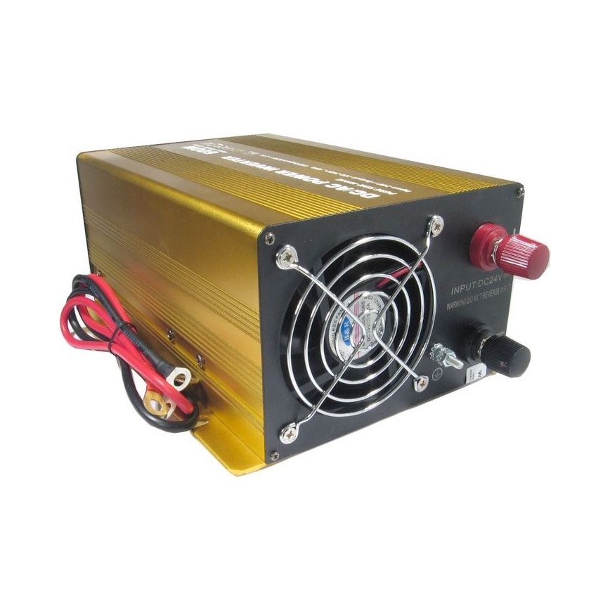 Inversor de tensión 600W/24V/230V