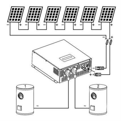 Inversor solar para calentamiento de agua ECO Solar Boost MPPT-3000 3,5 kW PRO