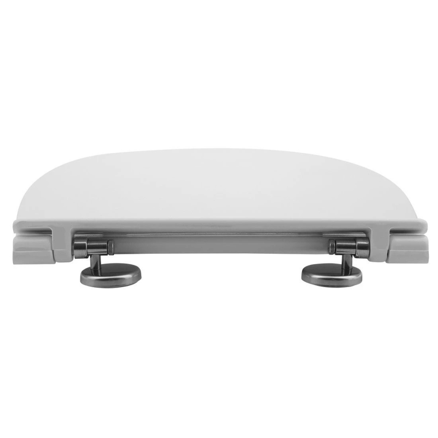 Isvea - Asiento de inodoro SoftClose KAIRO blanco