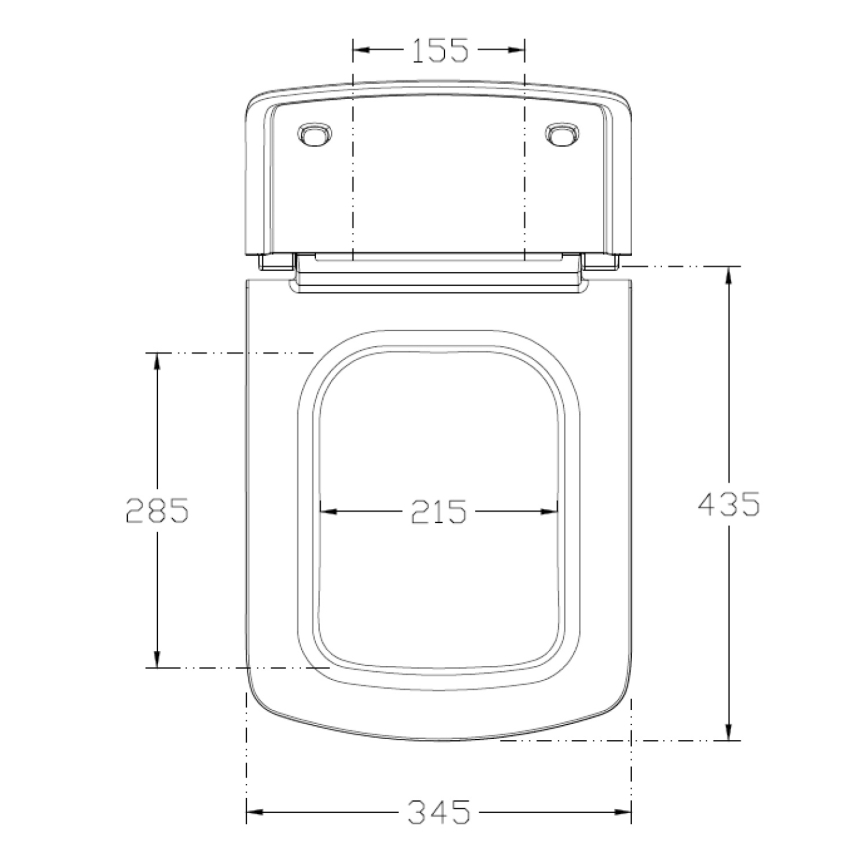 Isvea - Asiento de inodoro SoftClose PURITY blanco