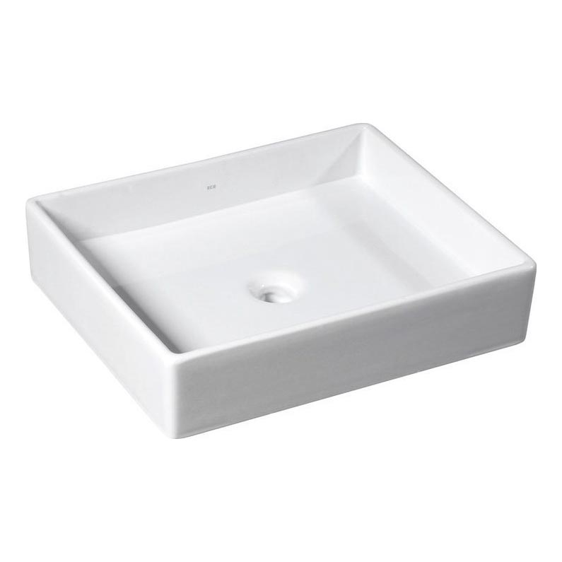 Isvea - Lavabo sobre encimera PURITY 50x42 cm cerámica/blanco