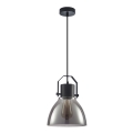 ITALUX - Lámpara colgante DARLENA 1xE27/40W/230V negro
