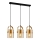 ITALUX - Lámpara colgante NANESMA 3xE27/40W/230V dorado