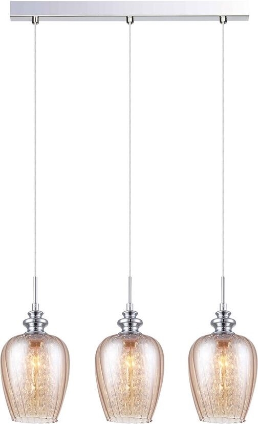 ITALUX - Lámpara colgante PIRITA 3xE14/40W/230V