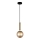 ITALUX - Lámpara colgante RAVENA 1xE27/5W/230V latón