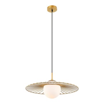 ITALUX - Lámpara colgante SALLY 1xE27/40W/230V dorado