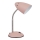 ITALUX - Lámpara de mesa COSMIC 1xE27/40W/230V rosa