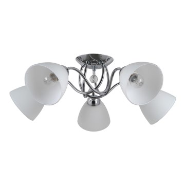 ITALUX - Lámpara de techo LUGANO 5xE27/40W/230V
